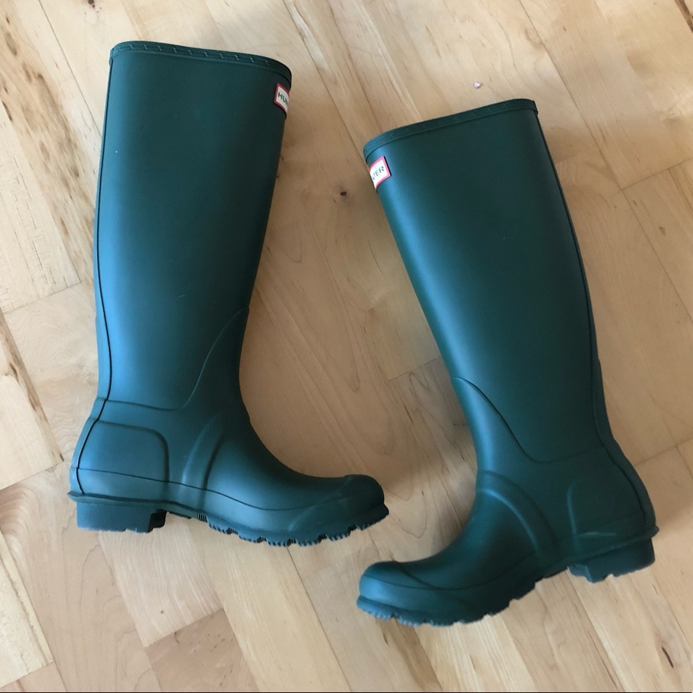 SALE🔥NEW HUNTER WELLINGTON MATTE RAIN BOOTS - Picture 4 of 8